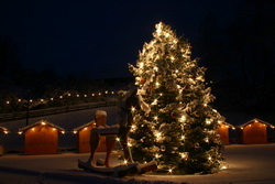 Advent im S?gewerk Ratkowitsch St. Georgen bei Schnee